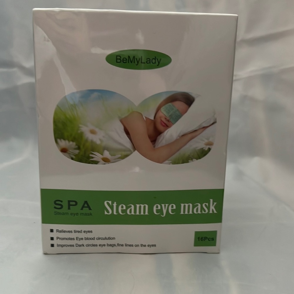 SPA Steam Eye Mask for dry eyes 16 pcs BEMYLADY New in Box